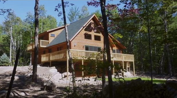 2.	Rocky River Chalet rear.