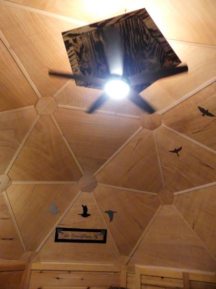 5.	Wolf Dome ceiling fan